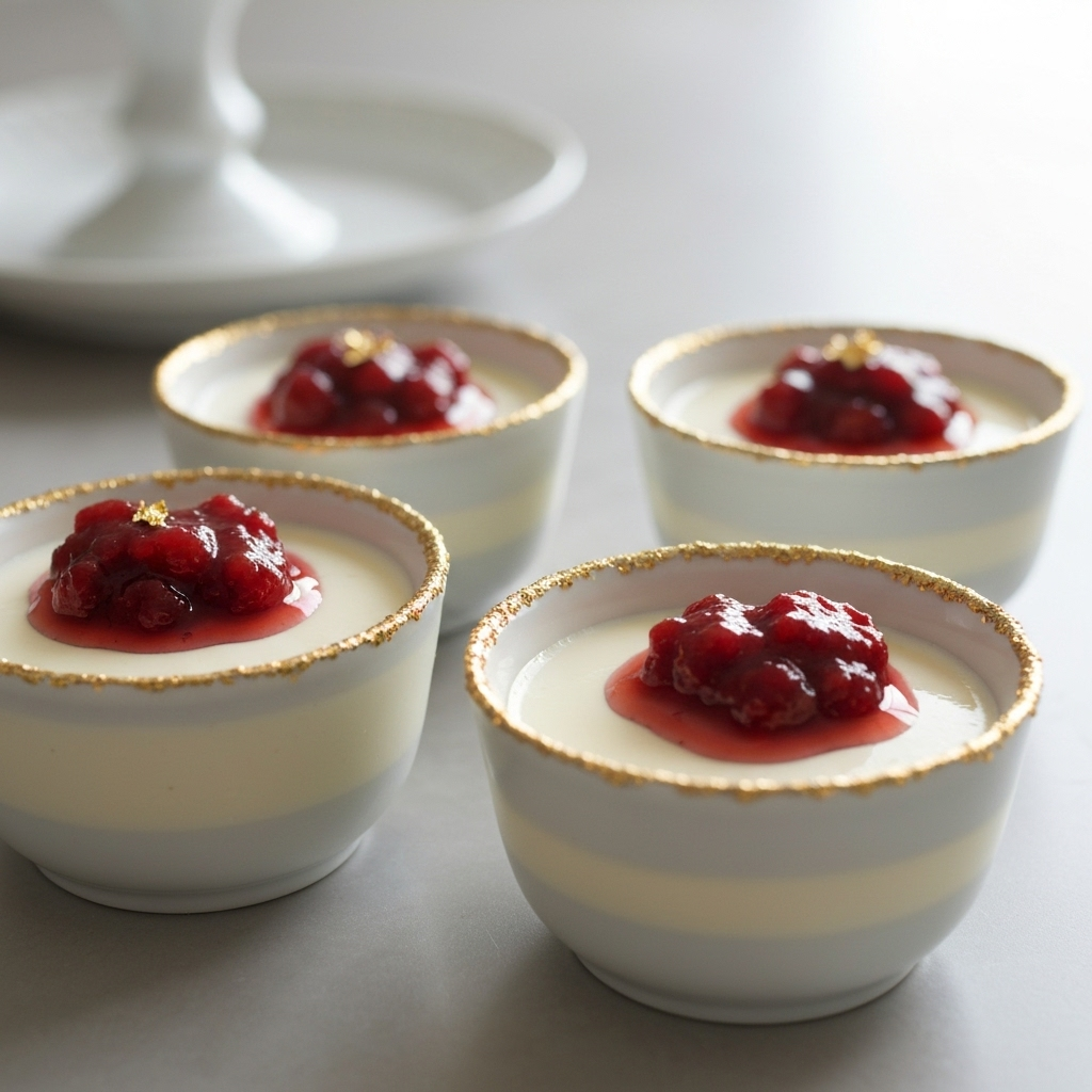 Panna Cotta Italiana - Receita Autêntica