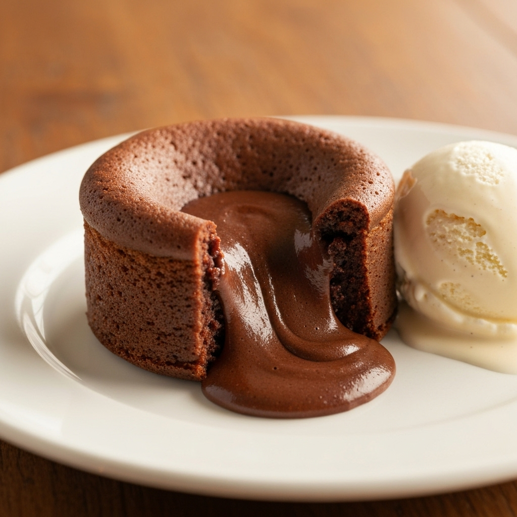 Petit Gateau de Chocolate - Receita Francesa