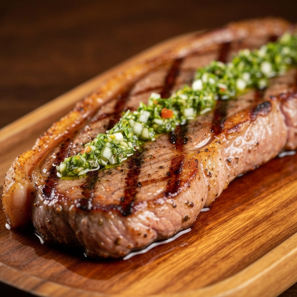 Picanha Grelhada com Chimichurri - Receita Especial