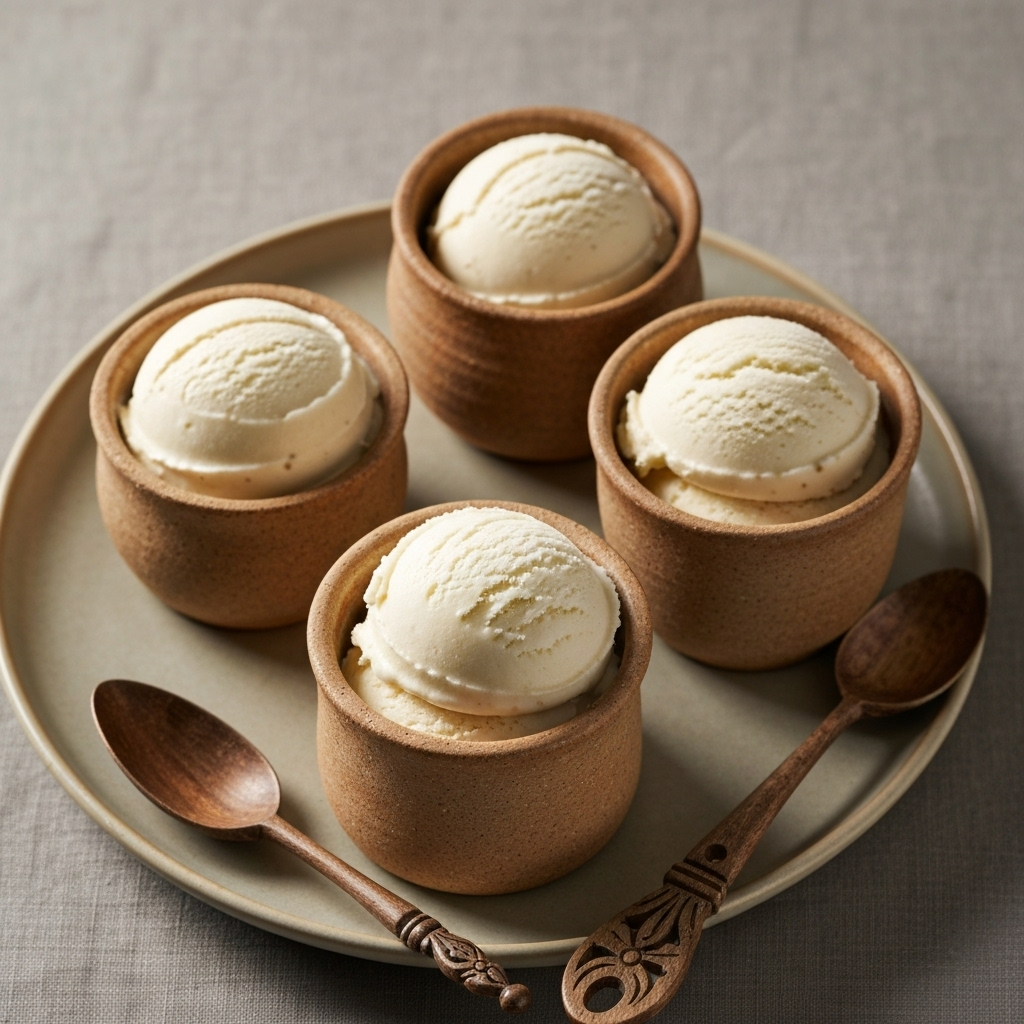 Sorvete Caseiro de Baunilha - Receita Cremosa