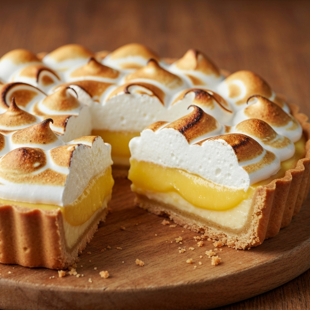 Torta de Limão Cremosa - Receita Cítrica